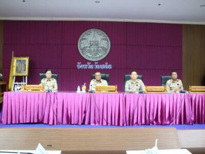 การประชุมหัวหน้าส่วนราชการและนายอำเภอ ประจำเดือนมีนาคม 2569 ครั้งที่ 3/2569